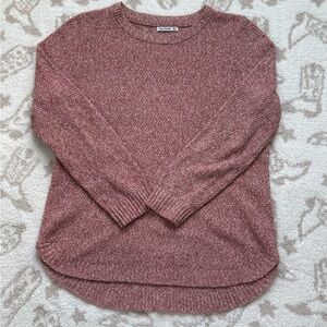 Pink Clover Dusty Rose Crew Neck Sweater
